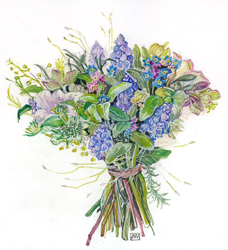 Suszie Vignoles artist Illustrator, Richmond
